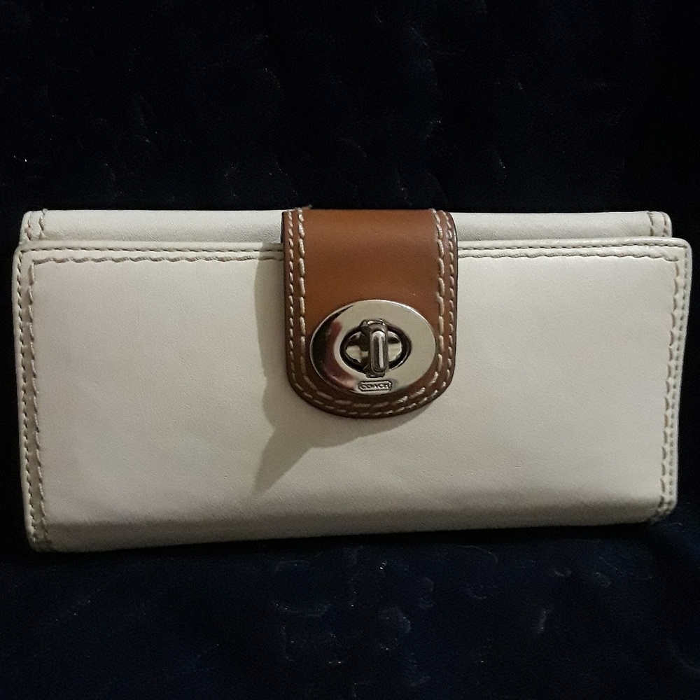 Coach wallet/ credit card/ check book purse
